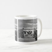 Normandie-Invasion an Invasionstag - 1944 Kaffeetasse (VorderseiteRechts)