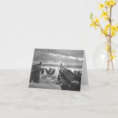 Normandie-Invasion an Invasionstag - 1944 Karte (Gelbe Blume)