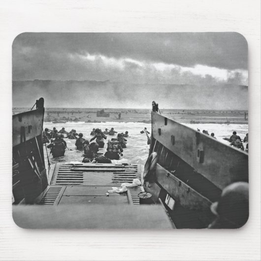 Normandie-Invasion an Invasionstag - 1944 Mousepad (Vorne)