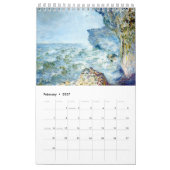 Normandie-Kunst-Kalender (11" x 7") Kalender (Feb 2027)