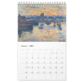 Normandie-Kunst-Kalender (11" x 7") Kalender (Jan 2027)
