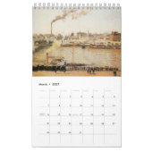 Normandie-Kunst-Kalender (11" x 7") Kalender (Mär 2027)
