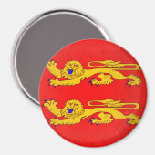 Normandie Magnet (Vorderseite/Rückseite)