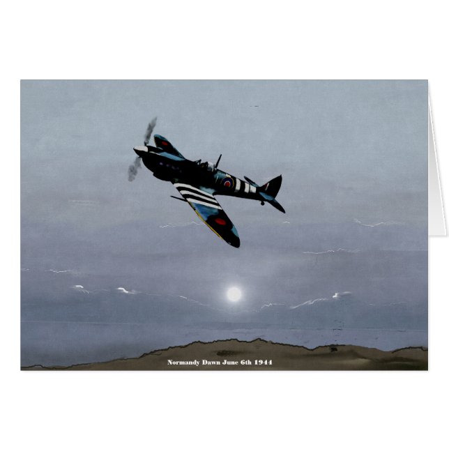 "Normandie Morgendämmerung" 5. Juni 1944 (Vorderseite (Horizontal))