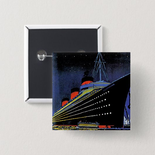 Normandie nachts button (Vorne & Hinten)