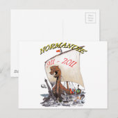 NORMANDIE PARIS POSTKARTE (Vorne/Hinten)