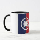 Normandie Stadtflagge Tasse (Links)
