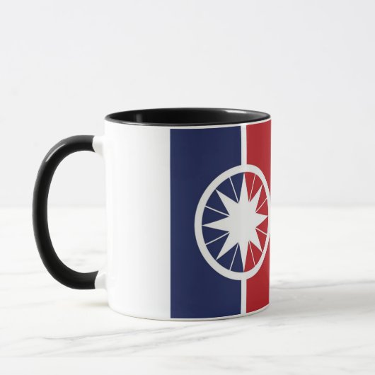 Normandie Stadtflagge Tasse (Links)