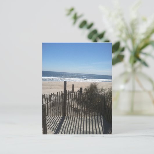 Normandy Beach, New Jersey Postkarte (Stehend Vorderseite)