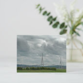 Normandy Bridge Postkarte (Stehend Vorderseite)