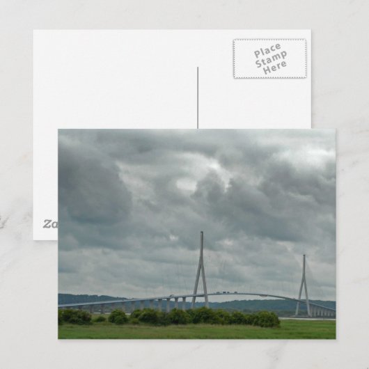 Normandy Bridge Postkarte (Vorne/Hinten)