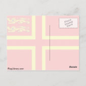 Normandy Falaise, Frankreich Postkarte (Rückseite)