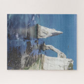 Normandy France Jigsaw Puzzle - Cliffs of Etretat (Horizontal)