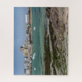 Normandy France Jigsaw Puzzle - Village Barfleur (Vertikal)