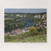 Normandy Jigsaw Puzzle - Les Andelys Seine River (Horizontal)