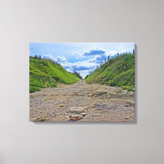 Normandy Road Leinwanddruck (Vorderseite)