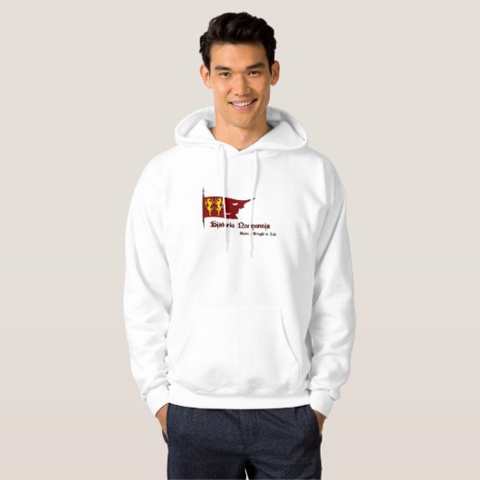Normannis grundlegender Hoodie blaß (Vorne ganz)
