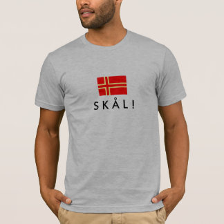normannische Fahne von Heilige-Olaf SKÅL! T-Shirt