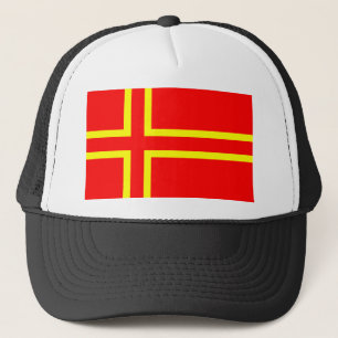 Normannische Flaggen-T - Shirts Truckerkappe