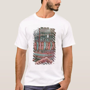 Normannische Soldaten, die den englischen Kanal T-Shirt