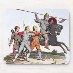Normannischer Ritter und Bogenschützen, 1066, 'vo Mousepad