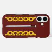 Normannschwert und dekorative Bands Case Ma (Rückseite (Horizontal))