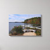 Normannsee im Herbst Leinwanddruck (Vorderseite)