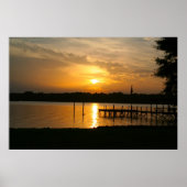 Normannsee, NC Sunset Poster (Vorne)