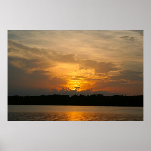 Normannsee, NC Sunset Poster (Vorne)