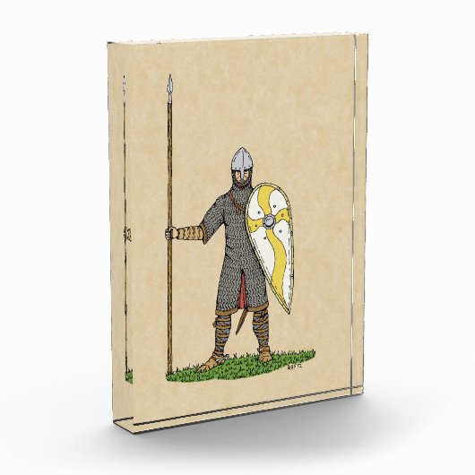 Normanscher Ritterzirk 1066 Fotoblock (Links)