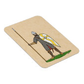 Normanscher Ritterzirk 1066 Magnet (Rechte Seite)