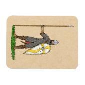 Normanscher Ritterzirk 1066 Magnet (Horizontal)