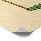 Normanscher Ritterzirk 1066 Poster (Ecke)