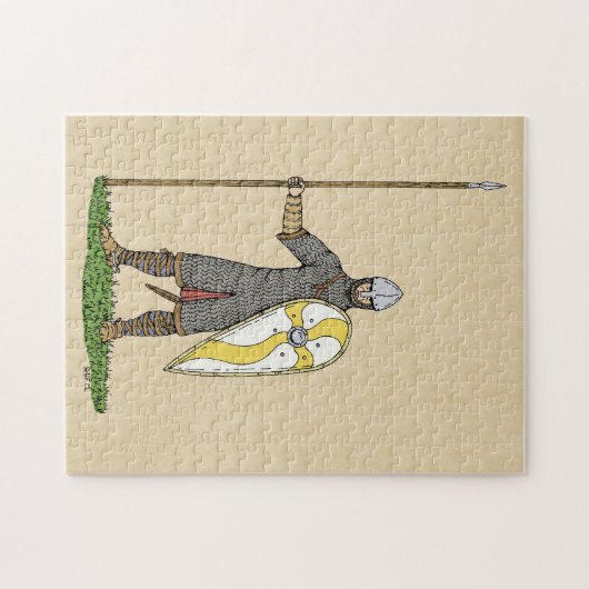 Normanscher Ritterzirk 1066 Puzzle (Horizontal)