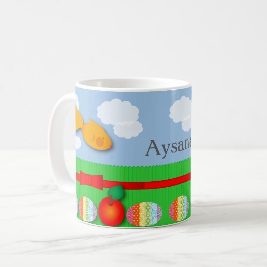 Norooz Fish Personalisierte Mug Kaffeetasse (Vorderseite Links)