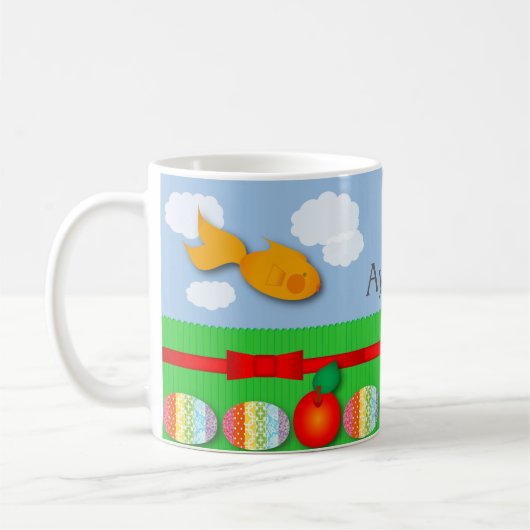 Norooz Fish Personalisierte Mug Kaffeetasse (Links)