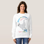 Norppa wird sauber behalten sweatshirt (Vorne ganz)