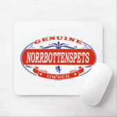 Norrbottenspets Mousepad (Mit Mouse)