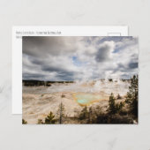 Norris Geyser Basin Yellowstone Postkarte (Vorne/Hinten)