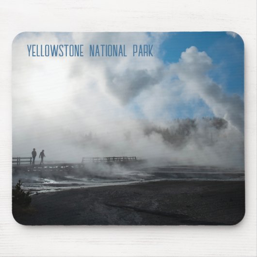 Norris Geyser-Becken Yellowstone-Nationalpark Mousepad (Vorne)
