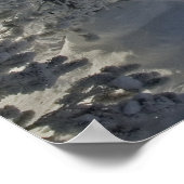 Norris Geyser-Becken Yellowstone-Nationalpark Poster (Ecke)