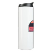 Norris Lake Tennessee Red Sunrise Thermosbecher (Nach links gedreht)