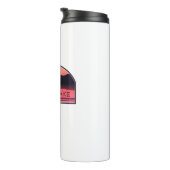 Norris Lake Tennessee Red Sunrise Thermosbecher (Nach rechts gedreht)