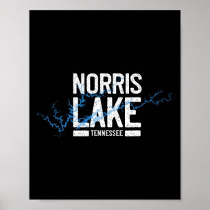 Norris Lake Tennessee Urlaub Bootsabenteuer  Poster