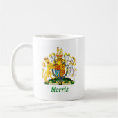 Norris Schild von Großbritannien Kaffeetasse (Links)