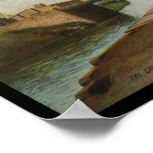 Norristown PA Canal Lock Pennsylvania Poster (Ecke)