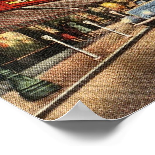 Norristown's Main St. Poster (Ecke)