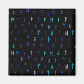 Norse at Night Magnet (Vorne)