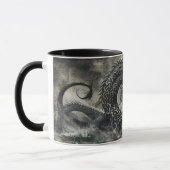 Norse Dragon Viking Samhain Halloween Tasse (Links)