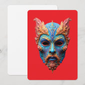 Norse God Odin Einladung (Vorne/Hinten)